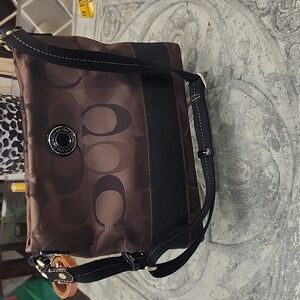 Coach Brown Crossbody Shoulder Bag Purse